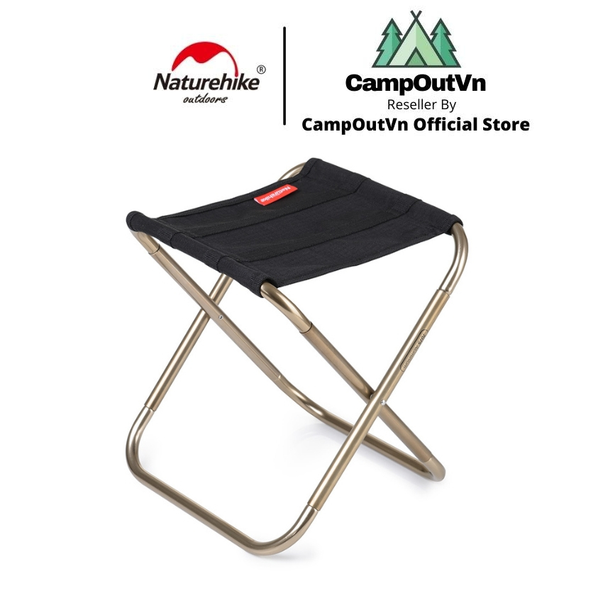 Naturehike NH17Z012-L เก้าอี้ตกปลาแบบพับได้สําหรับการตั้งแคมป์ ปิกนิก ท่องเที่ยว A045