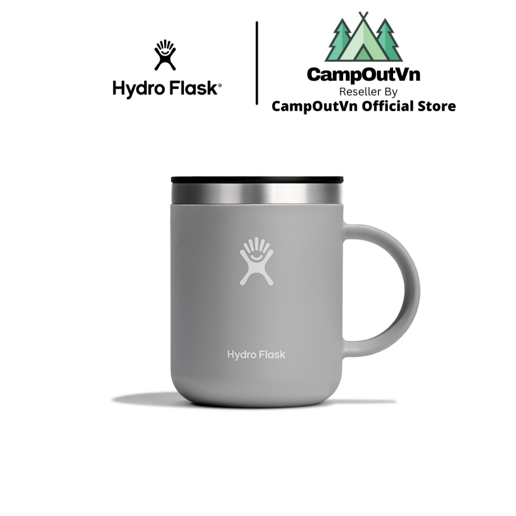 Hydro Flask Mug 12OZ (354ml) กระติกน้ําร้อนสําหรับการตั้งแคมป์สําหรับการเดินทางปิคนิค campoutvn A602