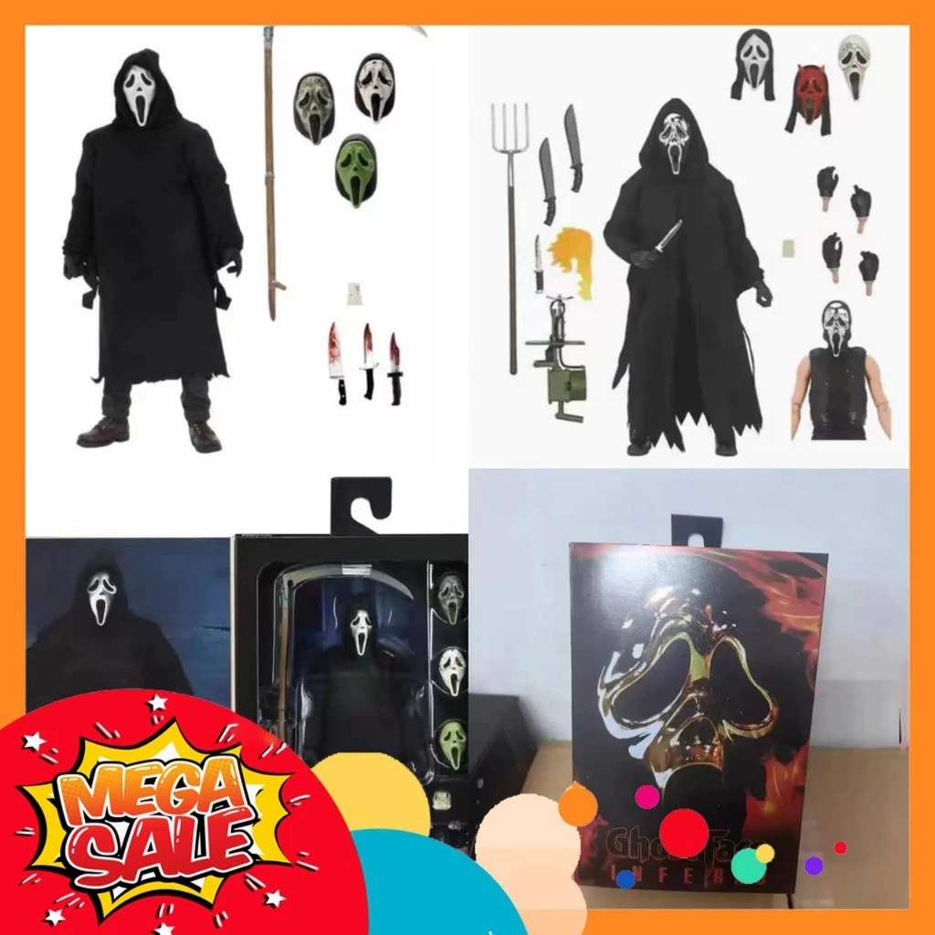 Ultimate Ghostface Model Full Movie Scream Neca Scream Fullbox
