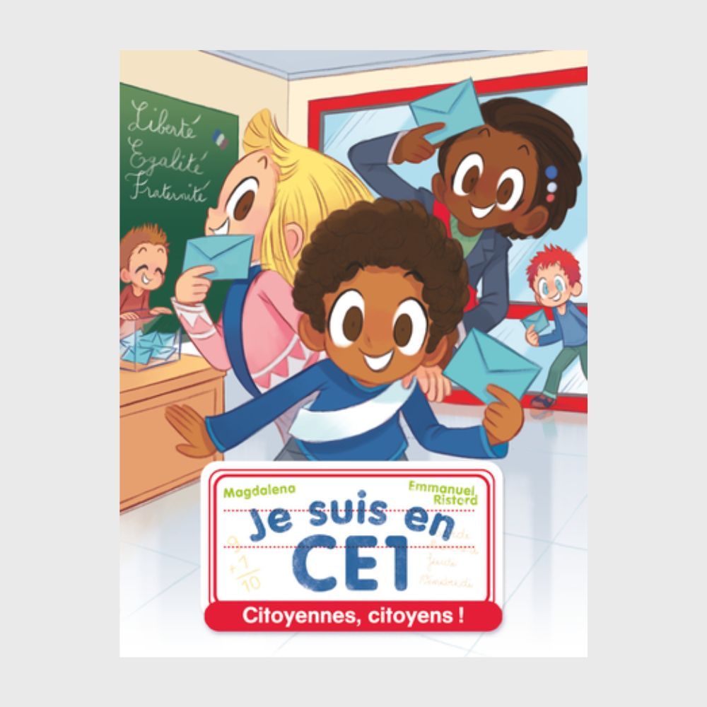หนังสือฝรั่งเศส - Je Suis En Ce1 - Tome 20 - Citoyennes, Citoens !