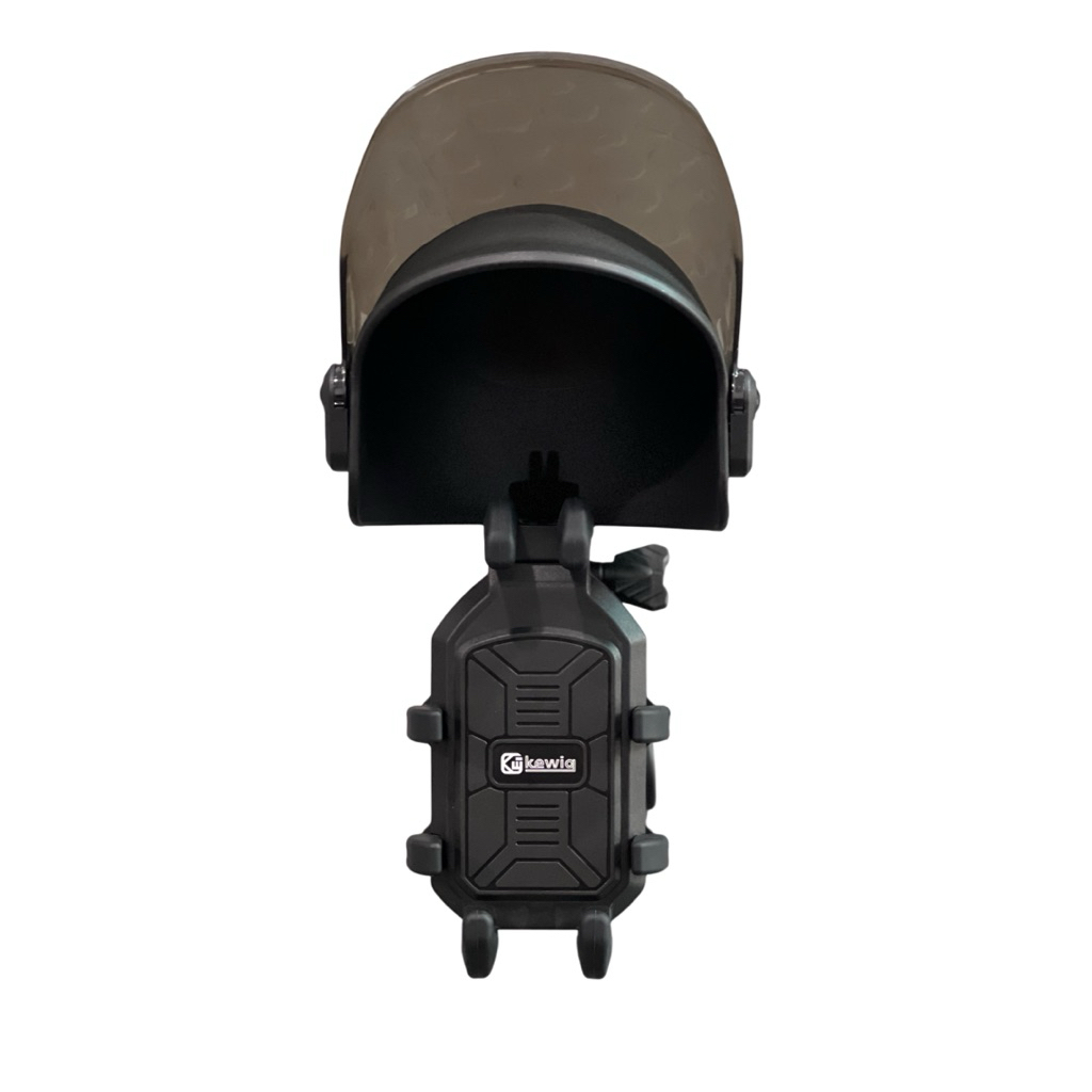 [Kewig] ที่วางโทรศัพท์ Kewig + หมวกกันแดด ติดรถมอเตอร์ไซค์ได้ทุกรุ่น