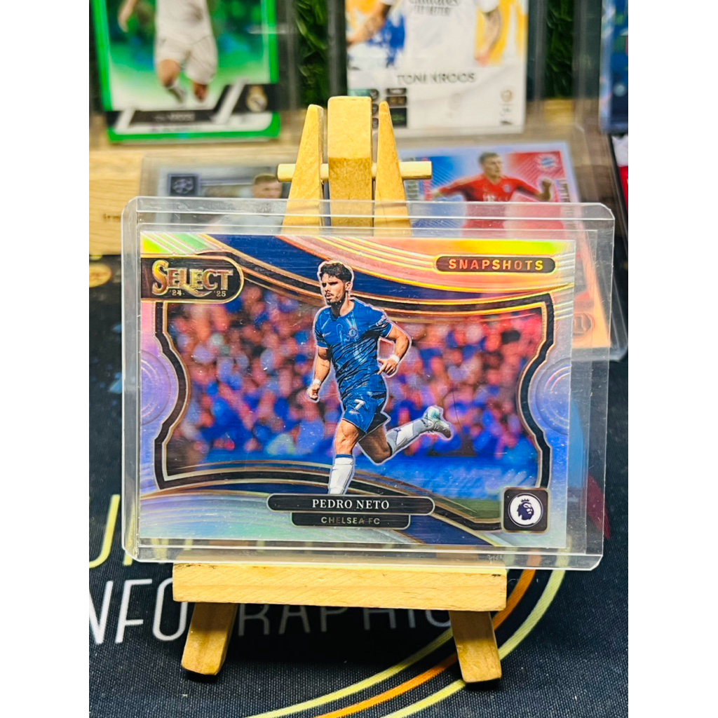 Pedro Neto Chelsea Snapshots Panini เลือกการ์ดฟุตบอล EPL 2024/25