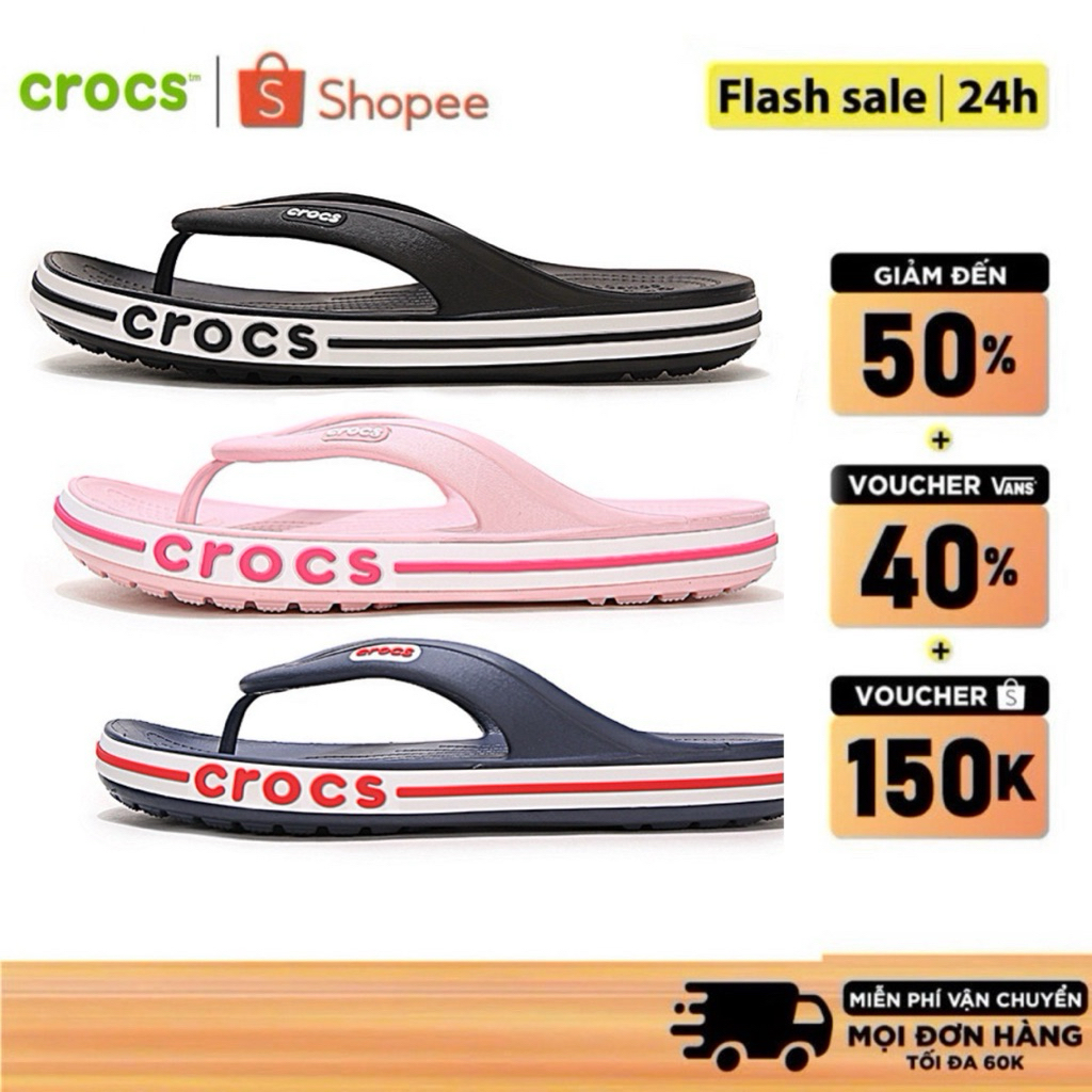 [ ORIGINAL ] Cr.oc.s CLOG UNISEX BAYAND SMOOTH TOE SHOES