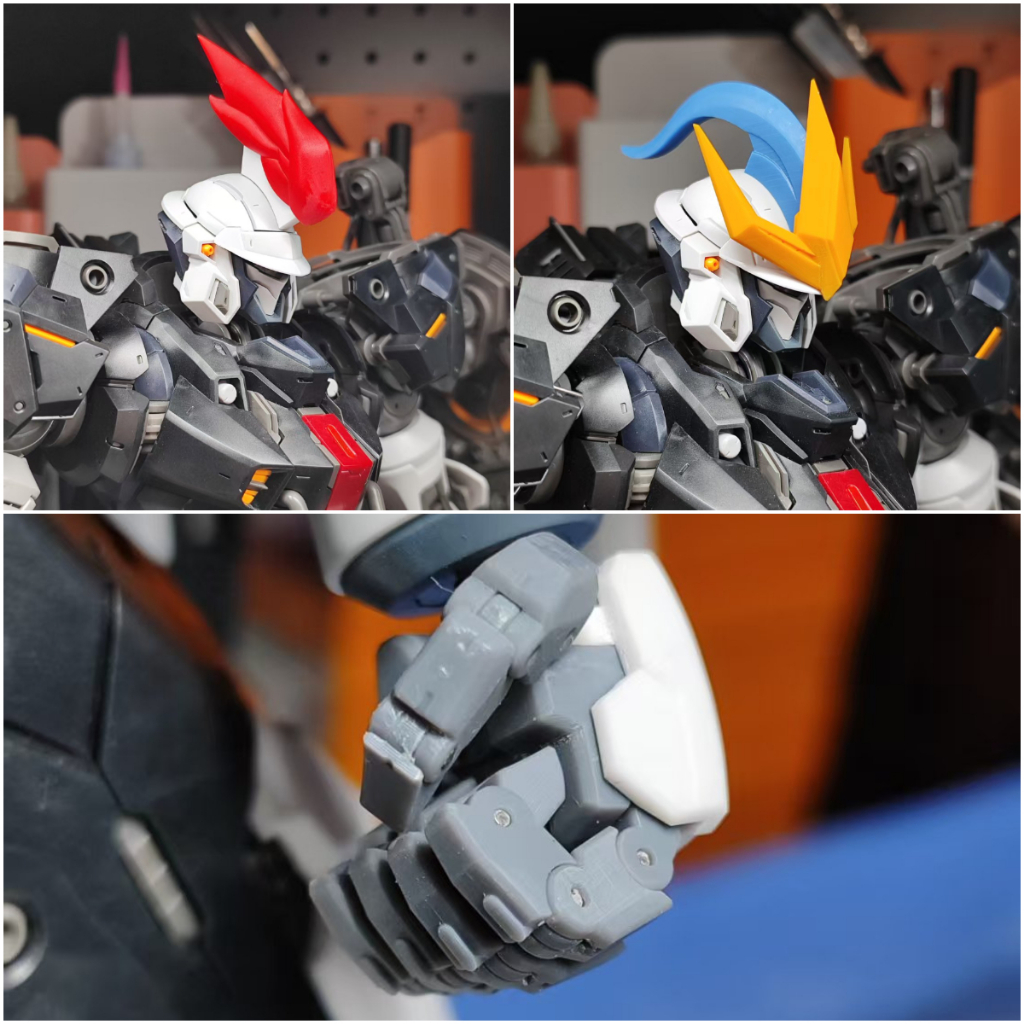 [READ DESCRIPTION CAREFULLY]โมเดลเรซิ่นมือสําหรับ PG 1/60 Monument Tallgeese Nilson อุปกรณ์เสริมทําง