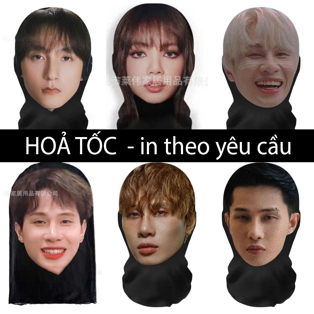 แจ็คหน้ากาก 3D j97, Son Tung MTP, Lisa Seamless design เหมาะสําหรับทุกหน้า Cosplay Headgear upon ขอ