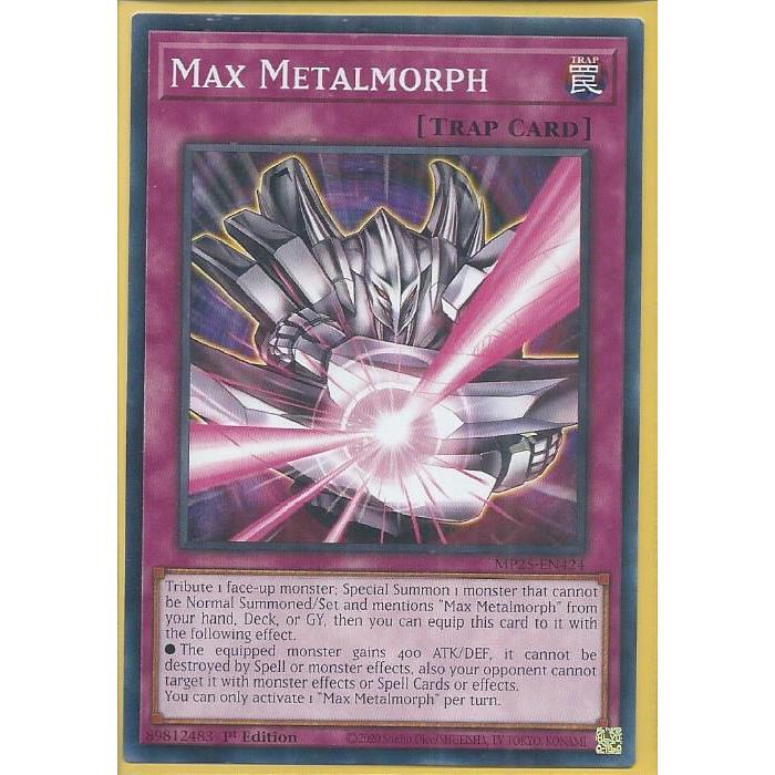 [การ์ด Yu-gi-oh] MP25-EN424 Max Metalmorph – ทั่วไป