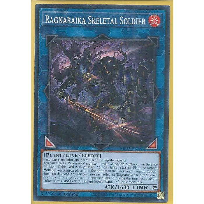 [การ์ด Yu-gi-oh] MP25-EN354 Ragnaraika Skeletal Soldier – ทั่วไป