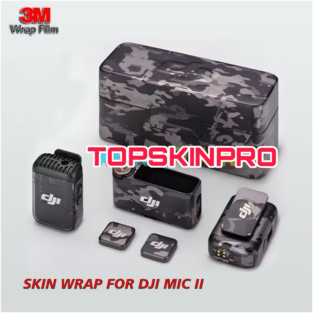 สติ๊กเกอร์ DJI MIC, สติ๊กเกอร์ไมค์ผิว 3M DJI MIC, DJI MIC II....
