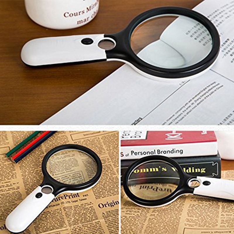 แว่นขยายมีไฟ นํา 6902 สําหรับแสงสะดวก