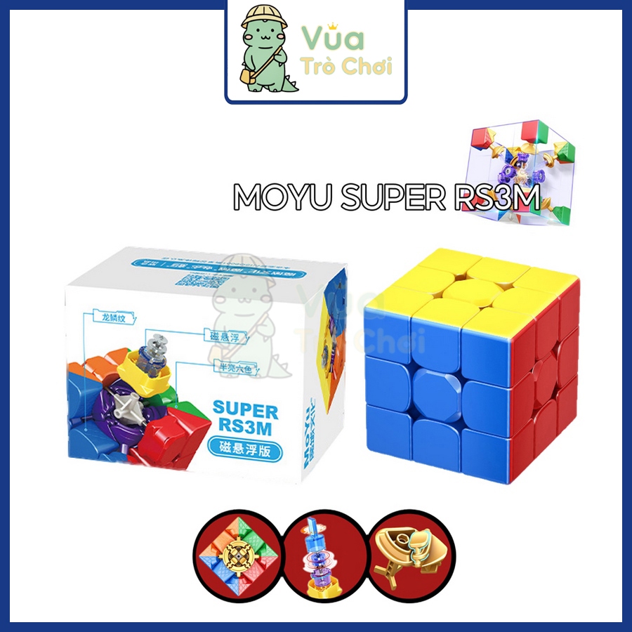 Rubik 3x3 Super RS3M 2022 Maglev MoYu MF3RS3 M Magnetic Rubiks Cube 3x3x3 - Rubik Land