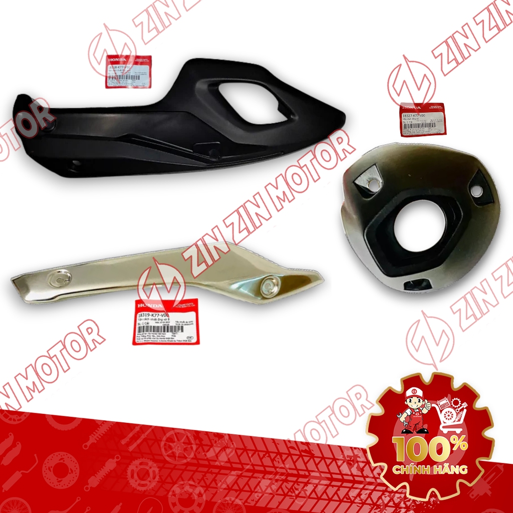 ของแท้ SH 150i / 125i 2017 2018 2019 18318-K77-V00, 18319-K77-V00 - ZZM