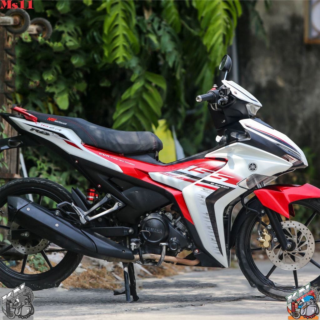 EXCITER 155 สติ๊กเกอร์ REMOVABLE - รุ่น Y16ZR สีขาว แดง ดํา - MS11