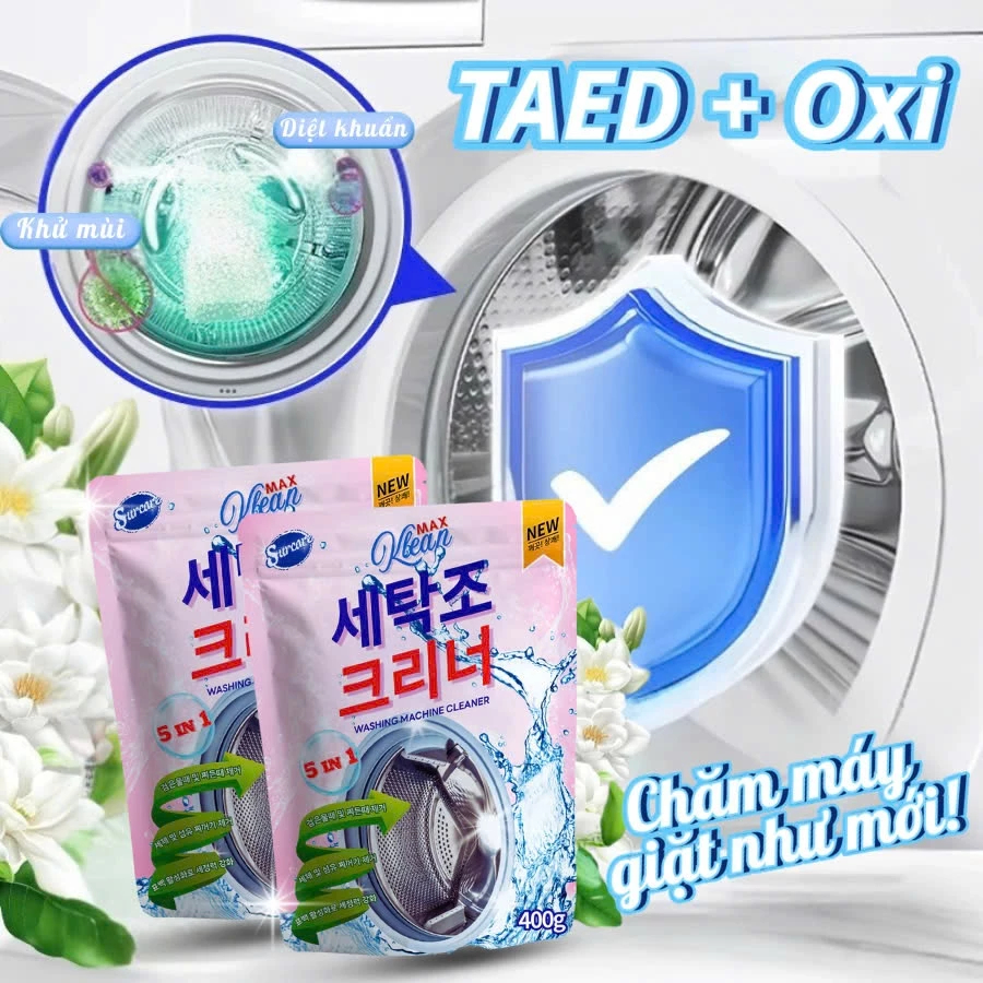 [มูลค่าสูงสุด] ผงทําความสะอาดกลองเครื่องซักผ้า FM2-0023-103 Sandokekekekekabebi Super Clean