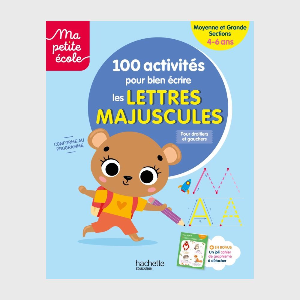 Ma Petite Ecole - 100 Activites Pour Bien Ecrire Les Lettres Majuscules - Moyenne Et ส่วน