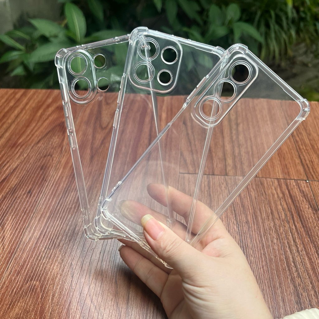 เคสซิลิโคนยืดหยุ่นสําหรับOppo K12S 5G/ K13 5G/ K13X 5G/ K13 Turbo 5G/ K13 Turbo Pro 5Gโปร่งใสและกันก