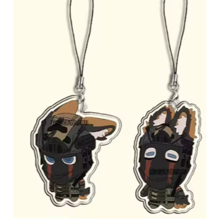 "สายโทรศัพท์ Call of Duty Konig จี้อะคริลิค COD สาย Kawaii น่ารัก เชือกเส้นเล็กน่ารัก p