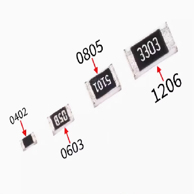 [50 ชิ้น] (G45) SMD 0603 1% Paste Resistor (1.6x0.8mm) (22R-10M)