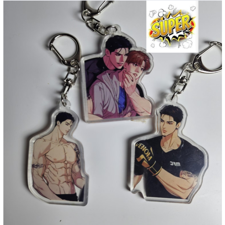 PRE พวงกุญแจอะคริลิค เกาหลี Manhwa BL