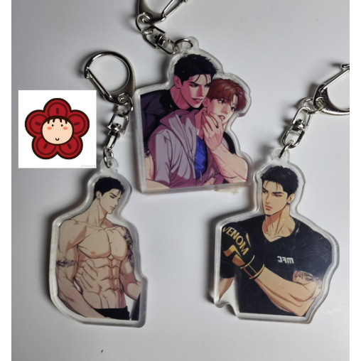 PRE พวงกุญแจอะคริลิค เกาหลี Manhwa BL