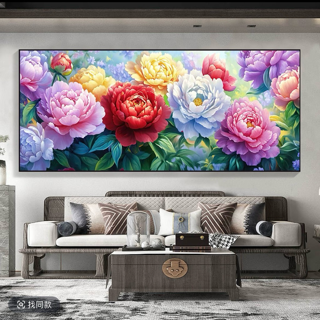 ทาสี 230x90 ซม. 9CT EMBROIDERED 4 เส้นด้าย