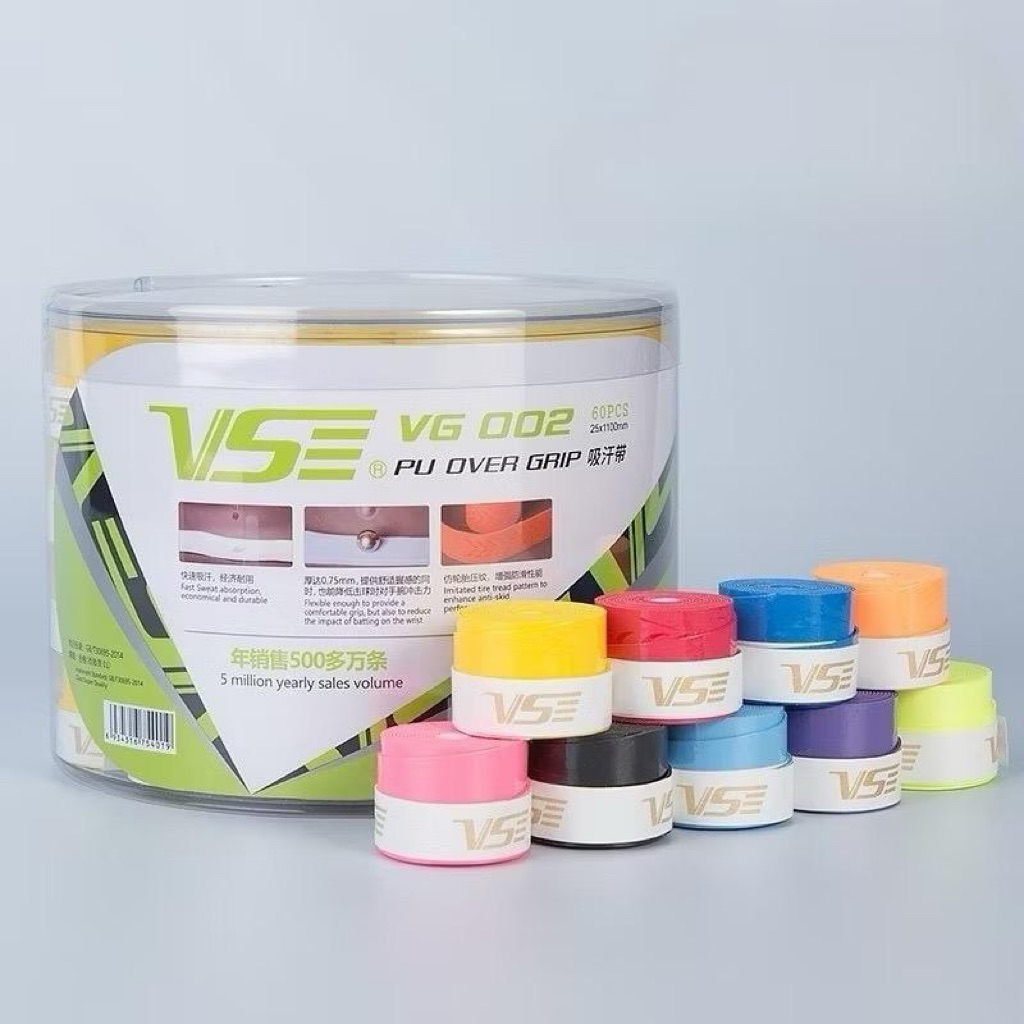 ไม้เทนนิส VS Grip, ด้ามจับไม้แบดมินตัน, ผ้าพันด้ามจับ VS - นุ่มและดูดซับเหงื่อ