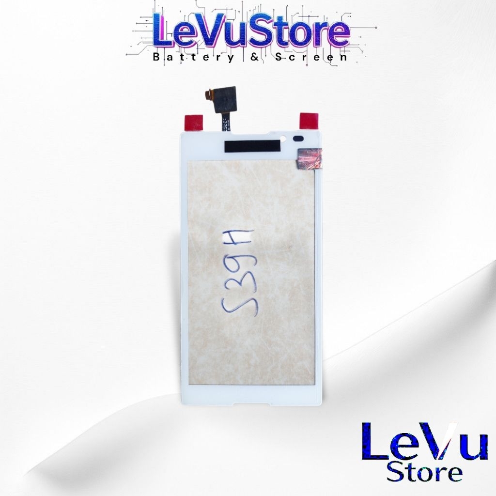 กระจกสัมผัส Sony Xperia C [C2305, S39H] สีขาว