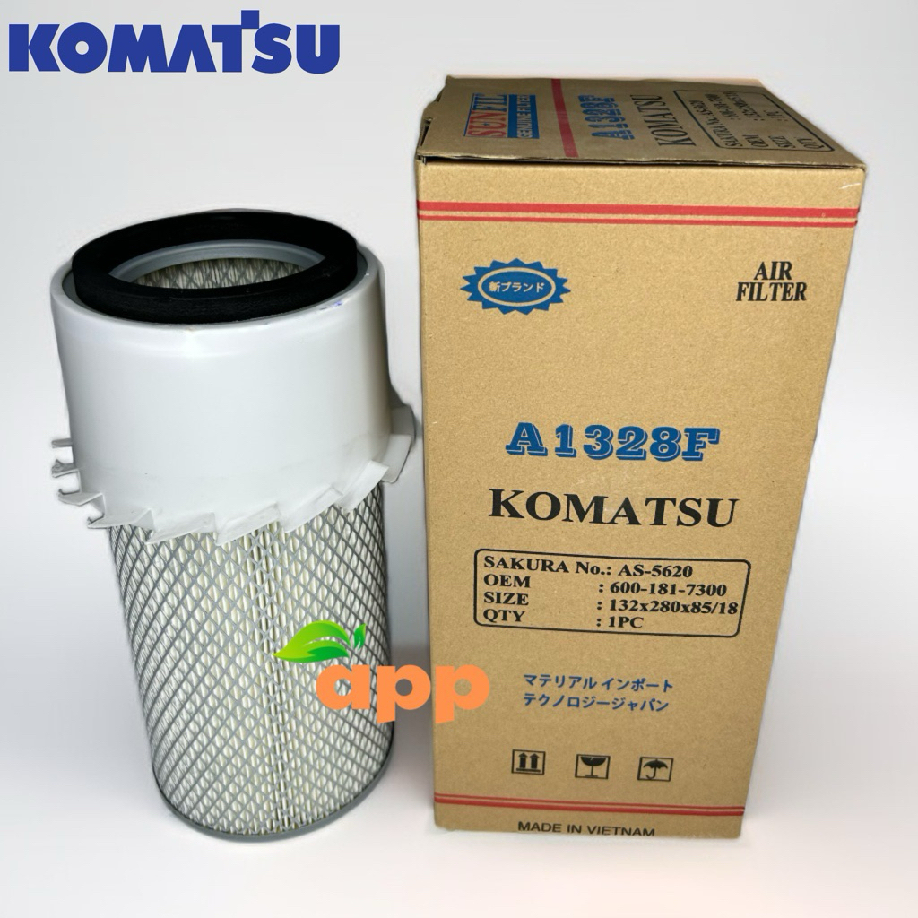 AIR FILTER A1328F / A1328 / A1328PU/ AS-5620 / A-035S / A1364 TOYOTA KOMATSU