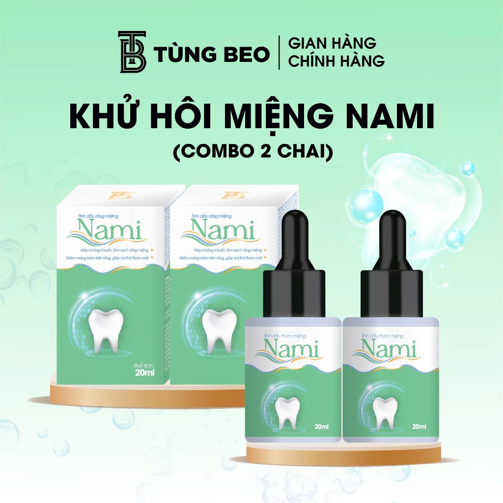[COMBO2] Nami Bad Breath Deodorizing Serum (สเปรย์ปาก) เซรั่ม -N222