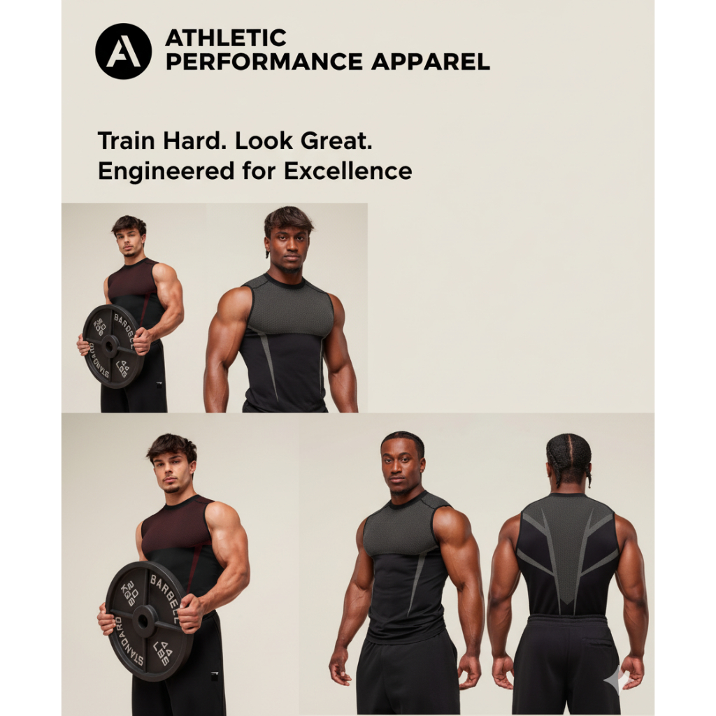 เสื้อกล้ามใต้วงแขน Shark Gym Pro – มาตรฐานสไตล์ Gym Warrior