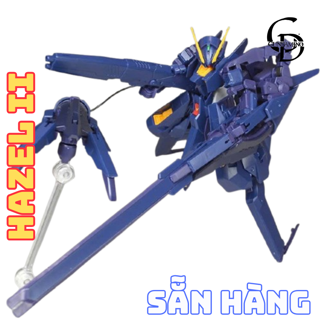[SOLD STOCK] Assembly Model XF-07 HG UC RX-124 Fighter TR-6 HAZEL II (แถมฐานและดีแคน)