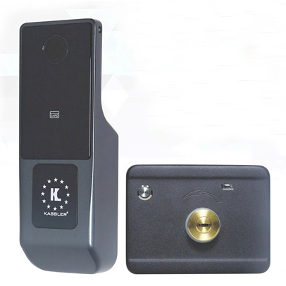 Kassler KL-579 สีเทา App TTlock ล็อคประตูลายนิ้วมือ