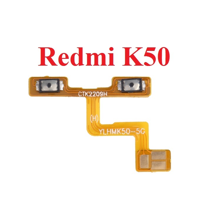 Xiaomi Redmi K50 Volume Cord, Volume Up and Down Cord Replacement Parts