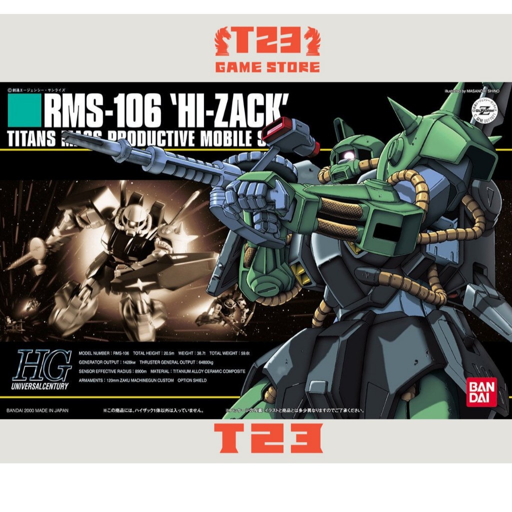 HGUC HI-ZACK – HG – 1/144 – ของแท้ BANDAI GUNDAM MODEL