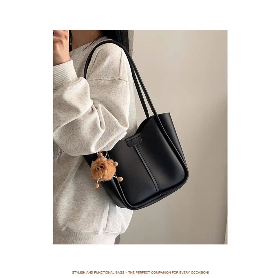 กระเป๋าถือสตรี, กระเป๋าถือหนังสไตล์เกาหลี, การผสมเสน่ห์ตุ๊กตาหมีน่ารัก Uyen Store DK260