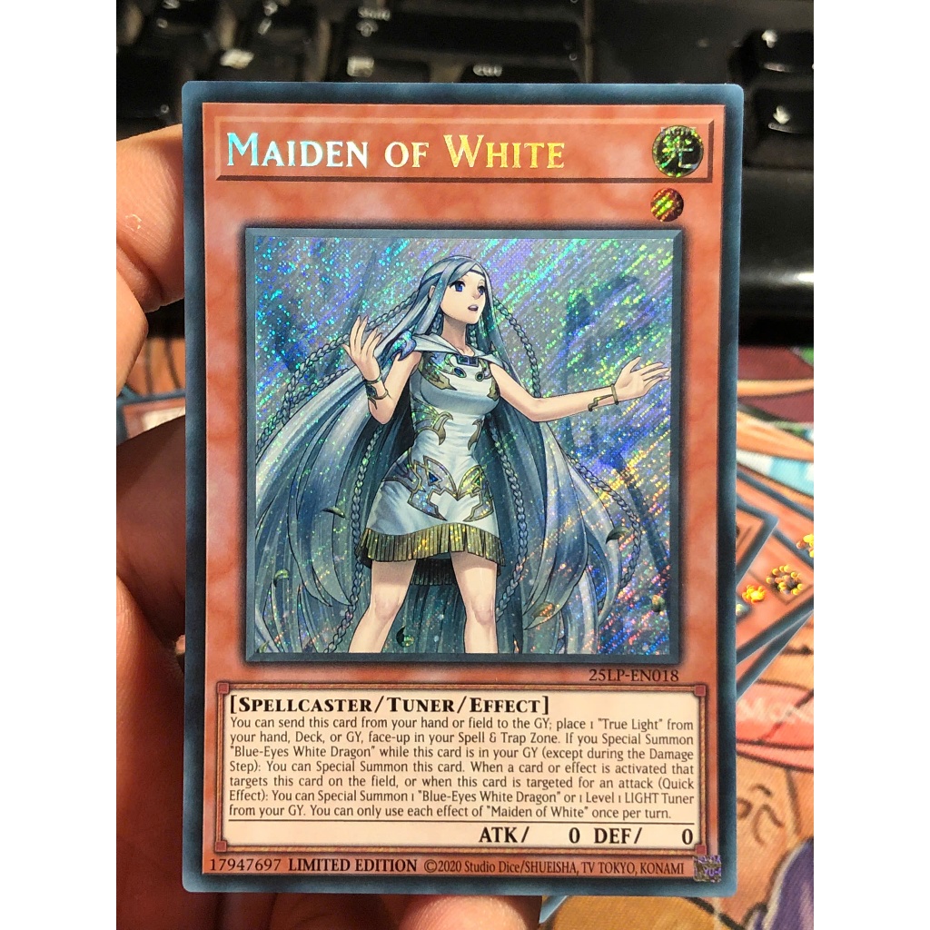[KW2 Yugioh] การ์ด [EN-UK] 25LP-EN018 - Maiden of White