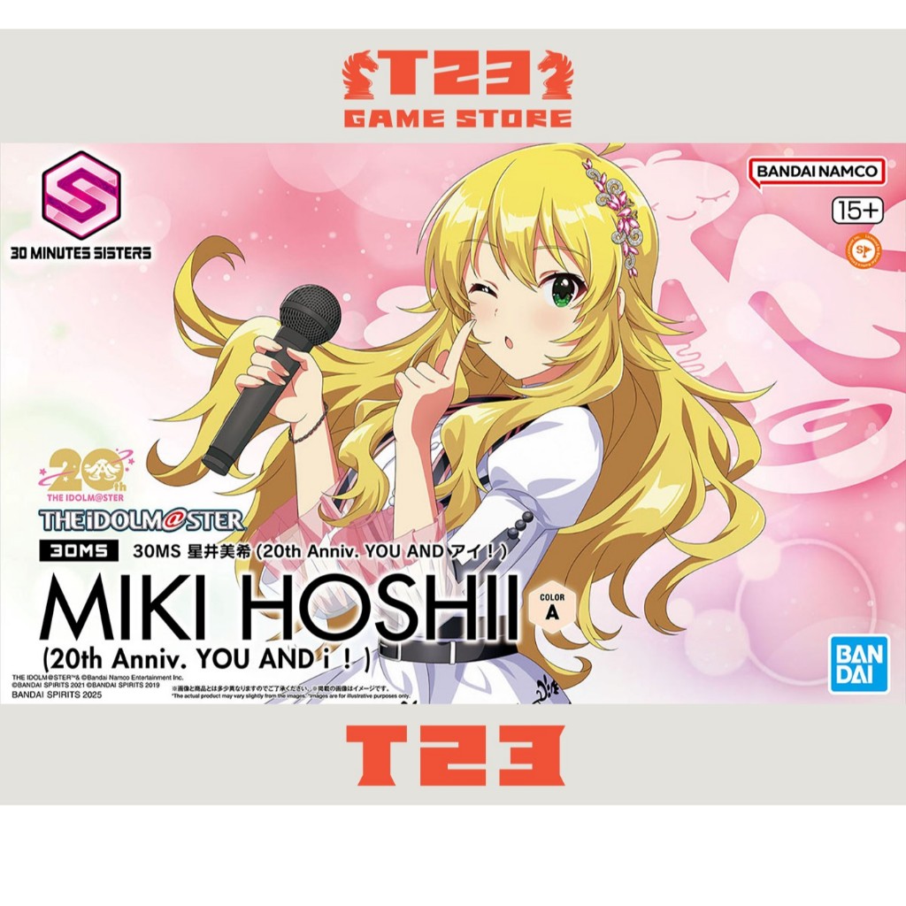 30MS MIKI HOSHII (20th Anniversary YOU AND AI!) – 30 MINUTES SISTERS – ของแท้ BANDAI CHARACTER MODEL