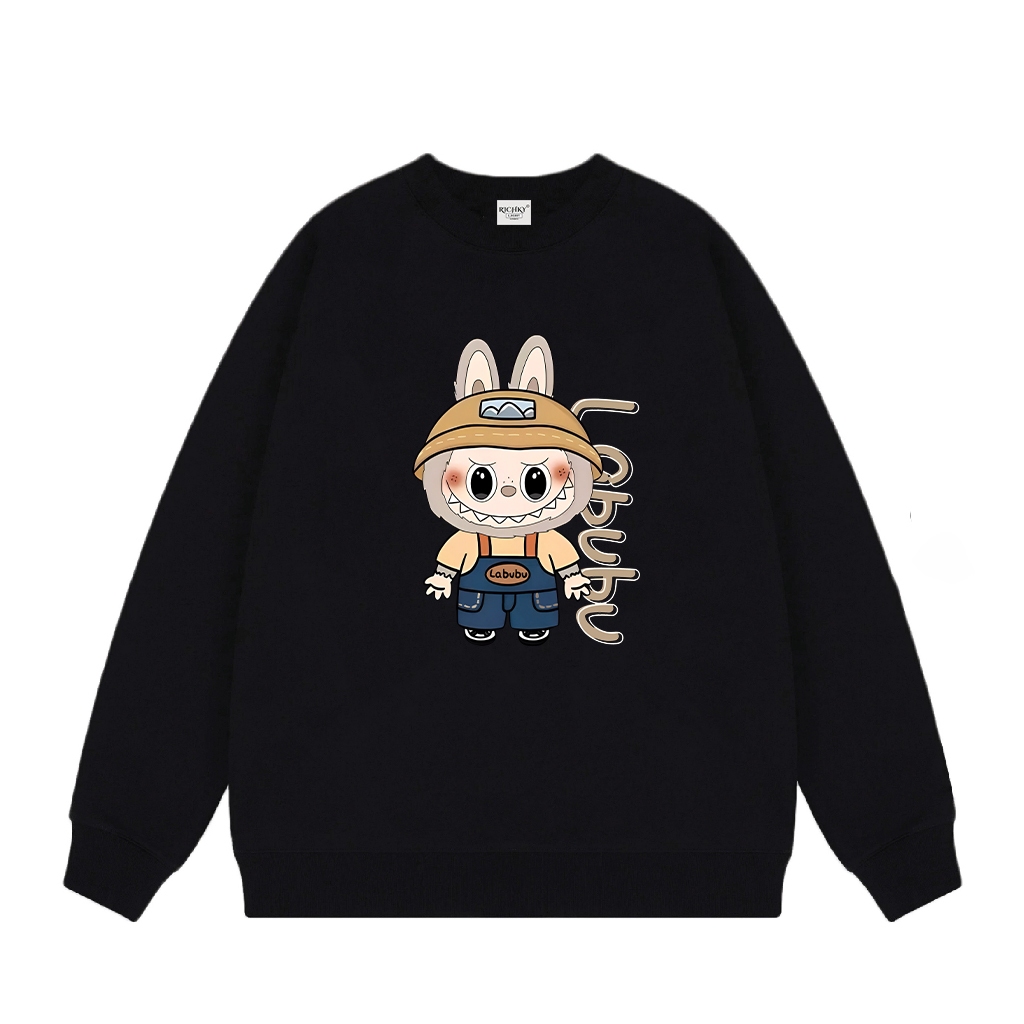 The Monters Labubu Light Brown Asian Rich Premium Sweater