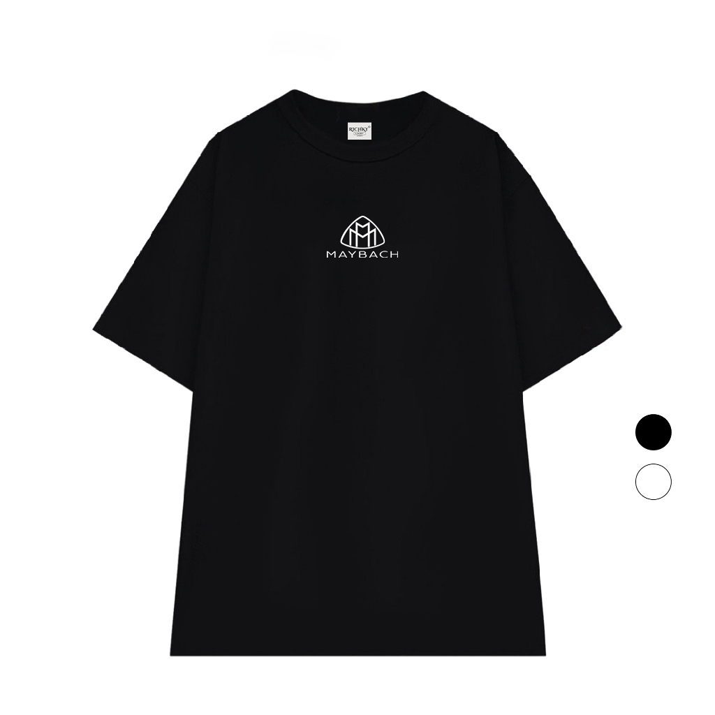 Asian Rich Premium Tee Logo Mid Mercedes Maybach Luxury Car