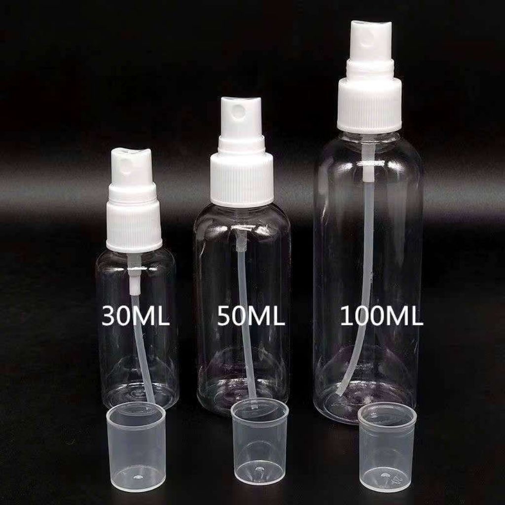 [100 MIST SPRAY BOTTLES] 20ML, 30ML, 50ML, 100ML