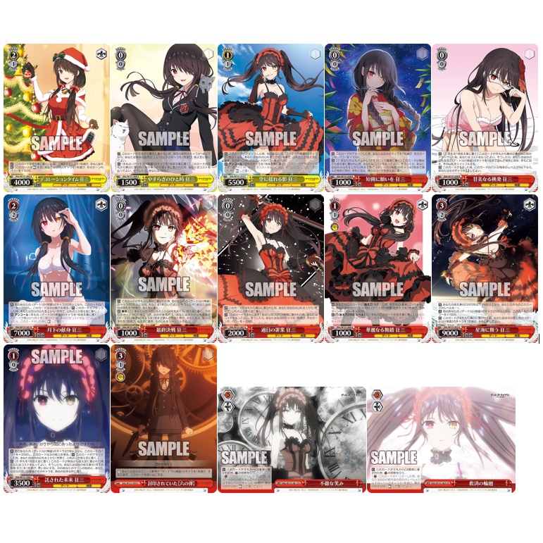 [Weis Schwarz] การ์ด Date A Live Tokisaki Kurumi
