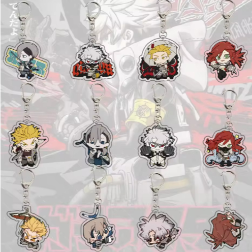 พวงกุญแจอะคริลิคอนิเมะ GACHIAKUTA – Rudo, Enjin, Zanka, Riyo