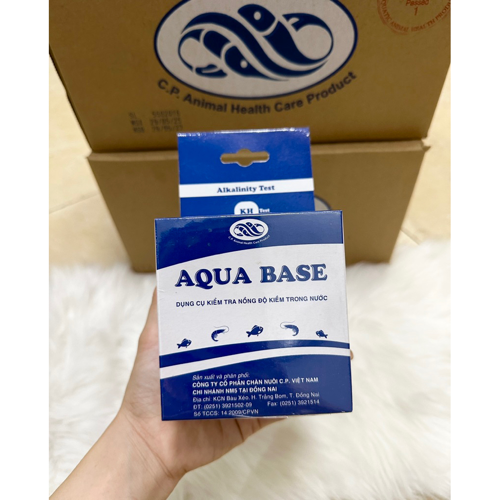 Test CP Aqua Base ตรวจสอบความเข้มข้นของด่างในน้ํา (KH)