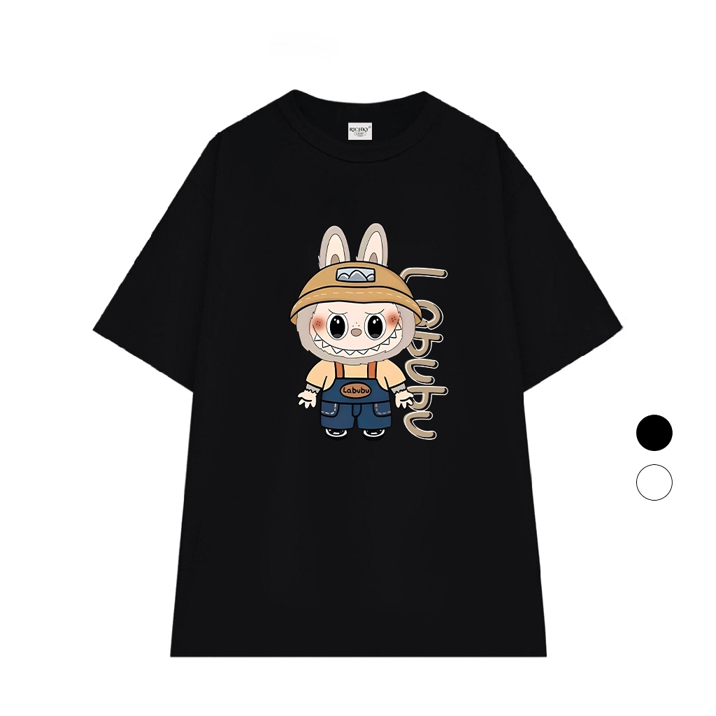 Asian Rich Premium Tee The Monters Labubu Light Brown