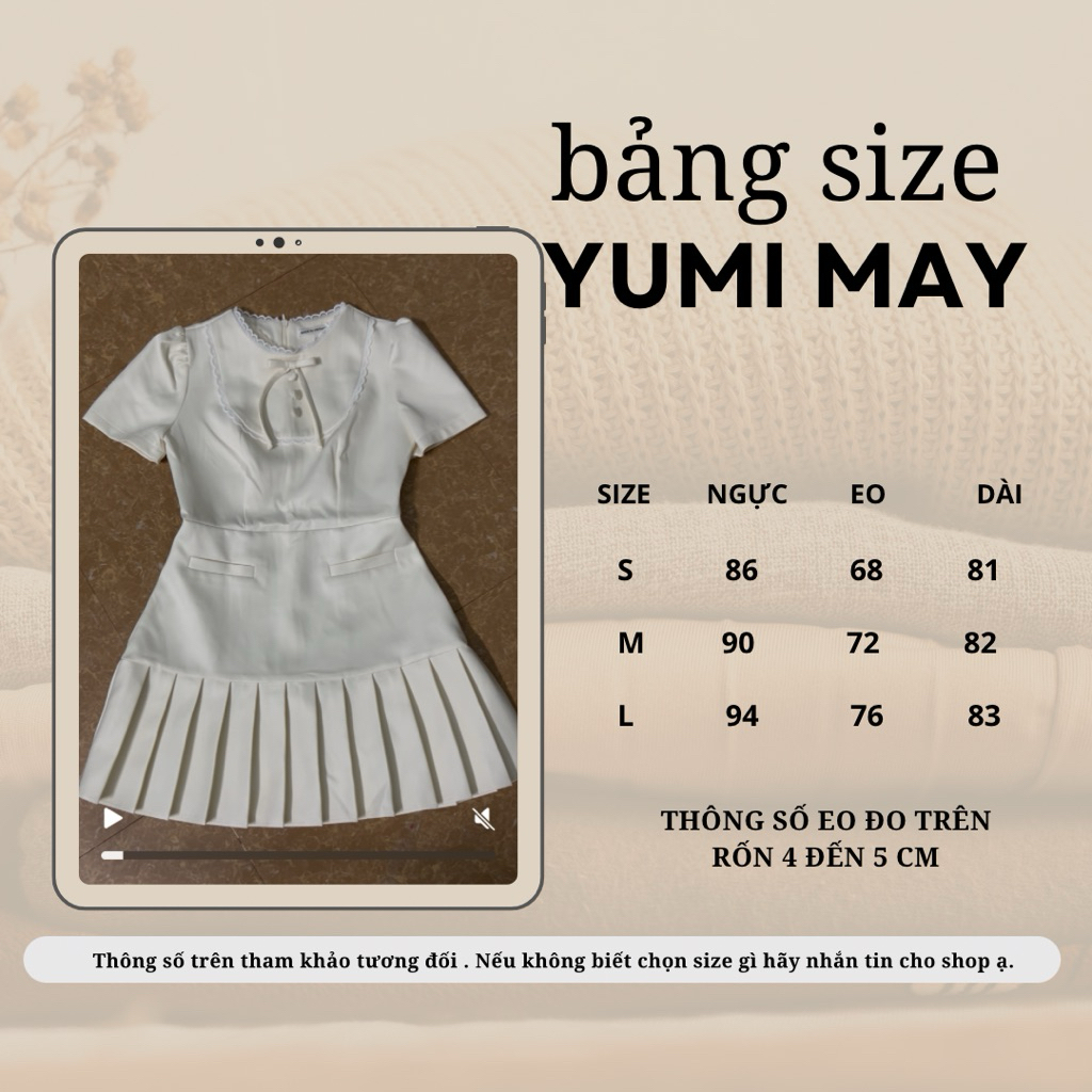 เดรสพลีทขาบานทรงเลดี้แขนสั้นผูกโบว์ 19ค0096ข สินค้าร้านคลาส 1 ทรงสวย - รูปที่ 6