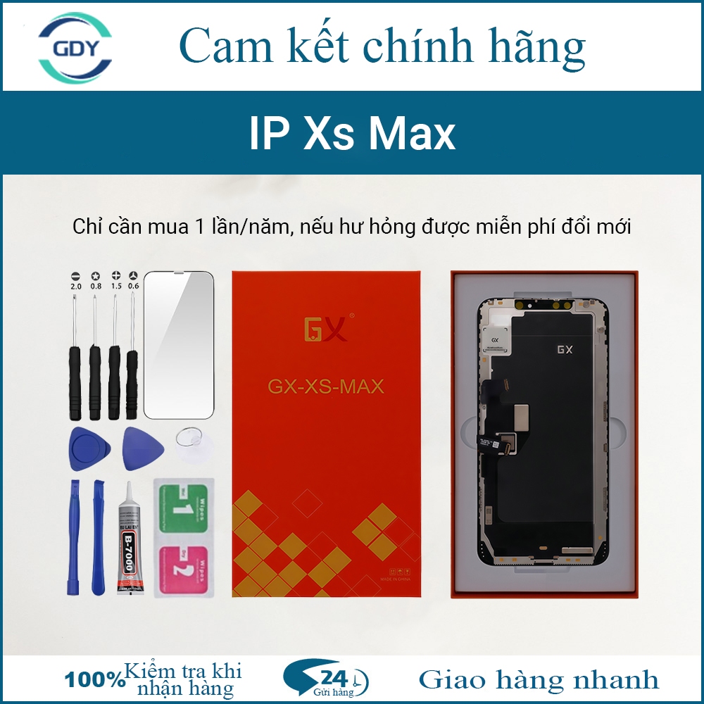 จอ TFT GX ของแท้เข้ากันได้กับ iPhone Xs Max มาพร้อมชุดเปลี่ยนหน้าจอ