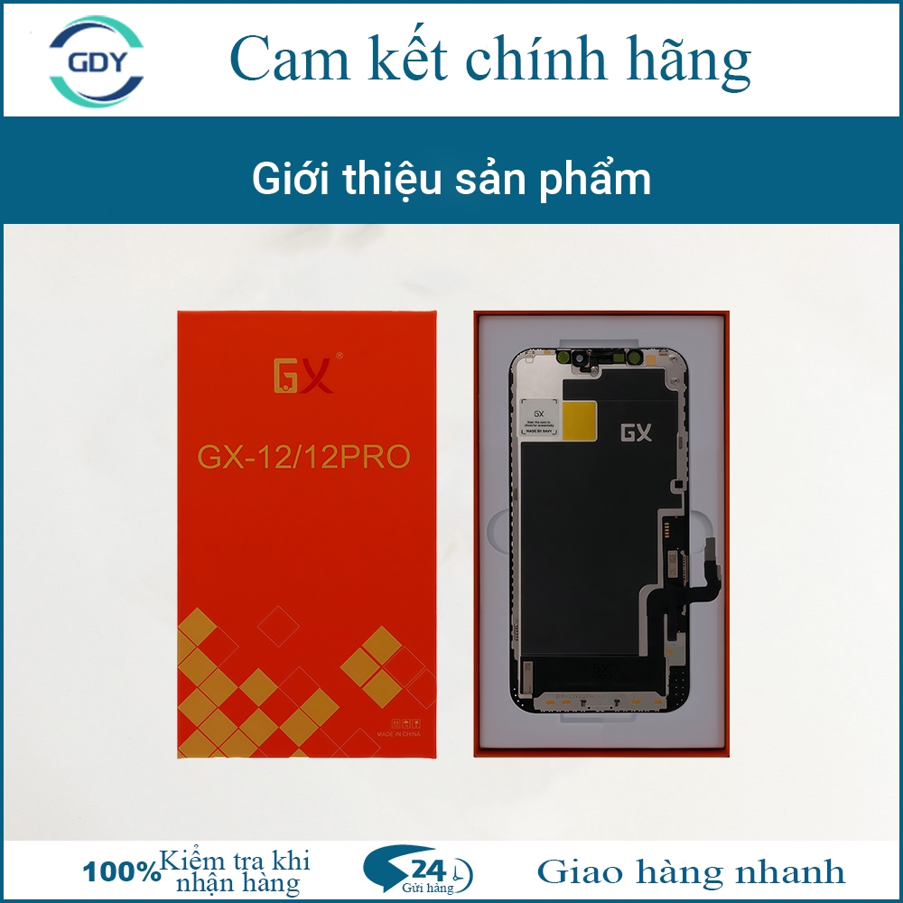 หน้าจอ TFT GX ของแท้เข้ากันได้กับ iPhone 12/12 Pro/12mini/12 Pro Max มาพร้อมชุด