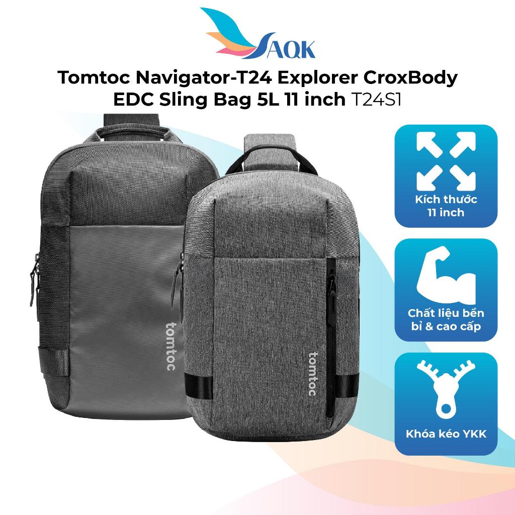 Tomtoc Navigator-T24 Explorer CroxBody EDC Sling Bag 5L 11 นิ้ว T24S1 - สินค้าของแท้