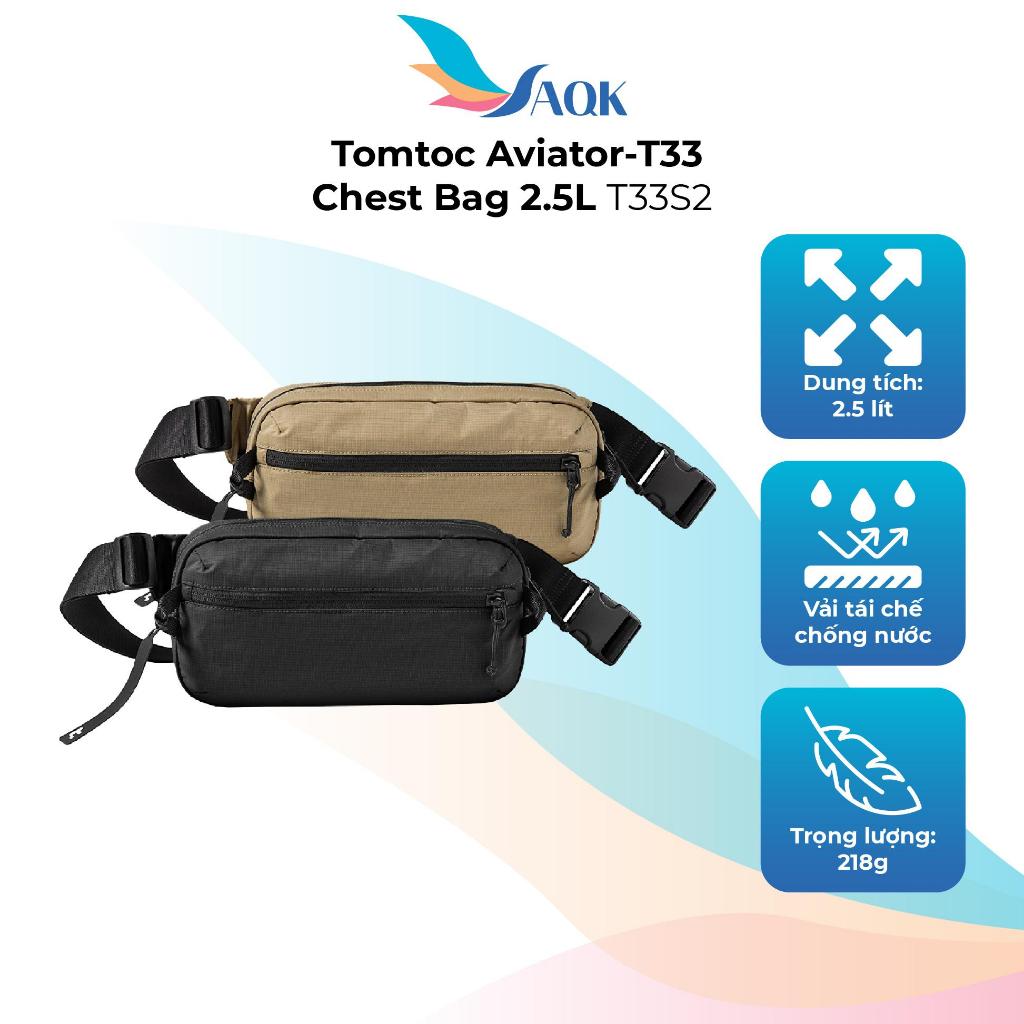 Tomtoc Aviator-T33 Chest Bag 2.5L T33S2 - สินค้าของแท้