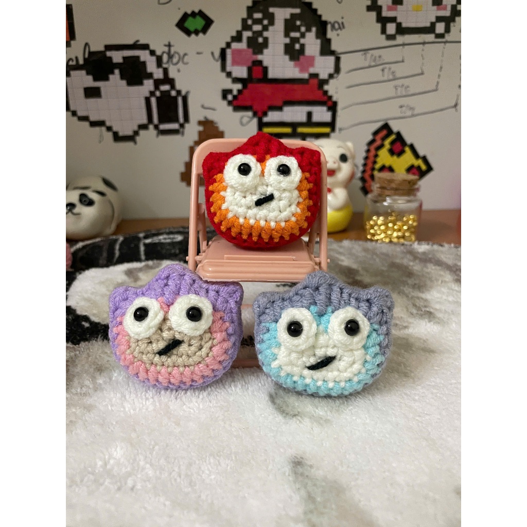 2025-พวงกุญแจขนสัตว์ Zodiac Fire-Water-Air-Wood-SHOP NA