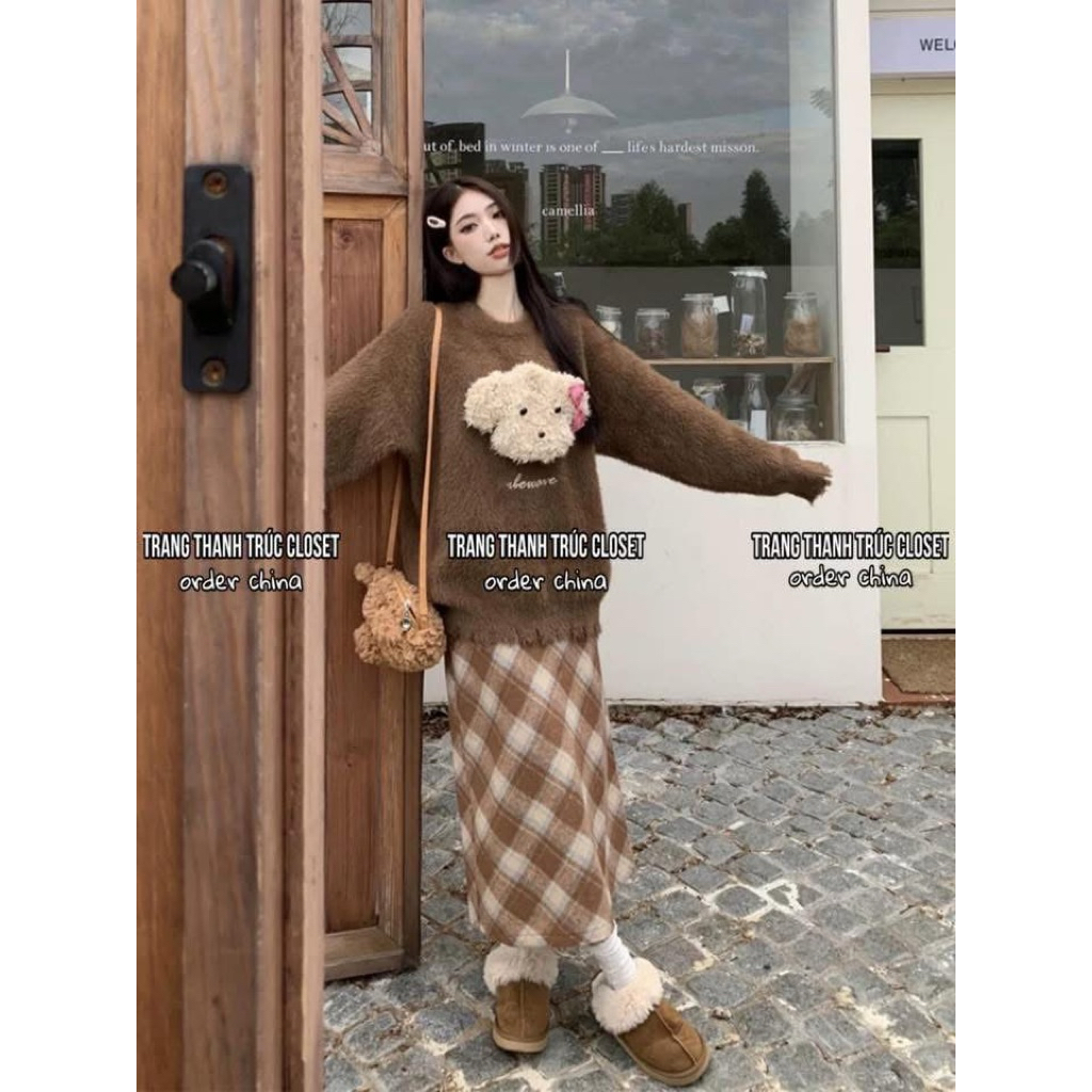 กระโปรงสักหลาดนุ่ม Qc Size M pass